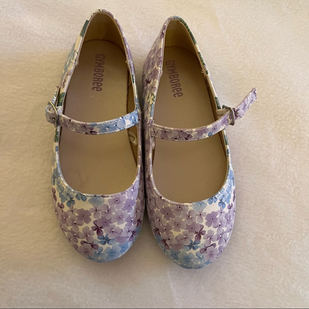 Gymboree Spring Blooms Hydrangea Shoes